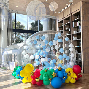 Eileen Commercial grade 10ft Inflatable Bubble House white bounce house for Balloon Artist Party Decoration or rental business