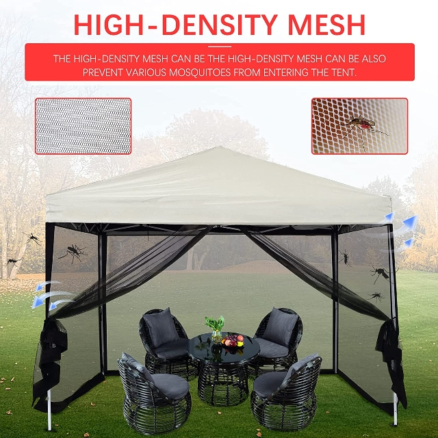 OEM ODM Garden Umbrella Hanging Tent Net Mosquito Netting for Gazebo Patio Outdoor