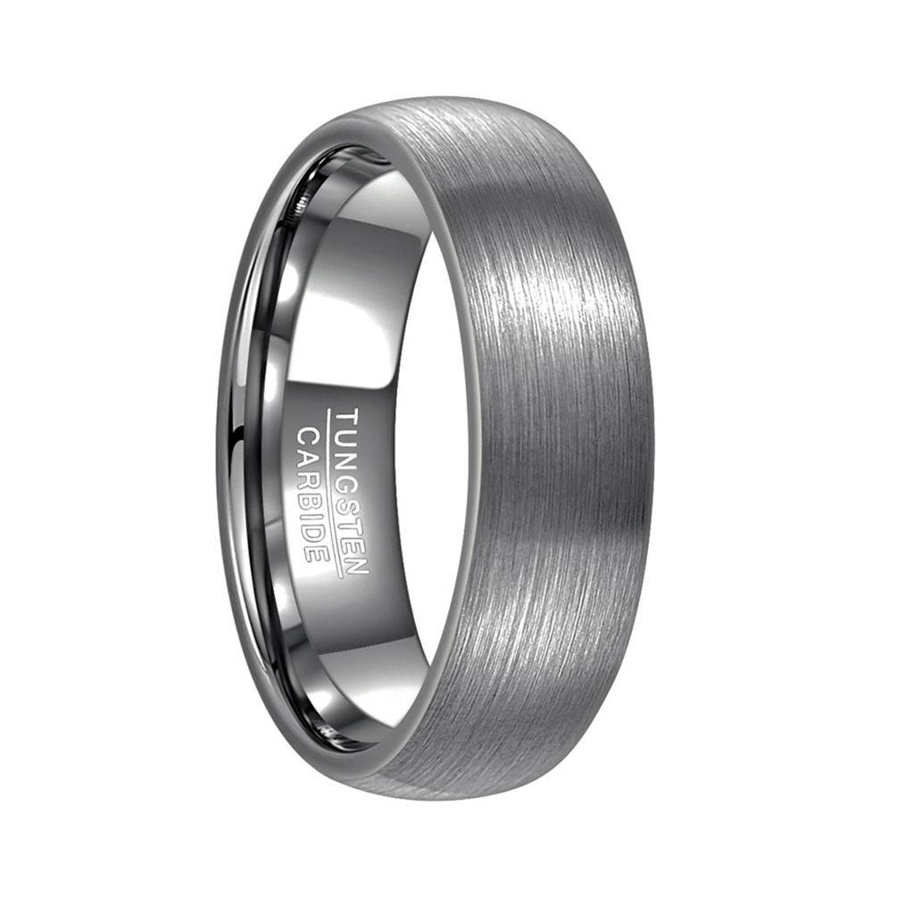 Alin 10mm Wide High Quality Tungsten Rings IP Black And Blue Flat Tungsten Carbide Wedding Bands For Men