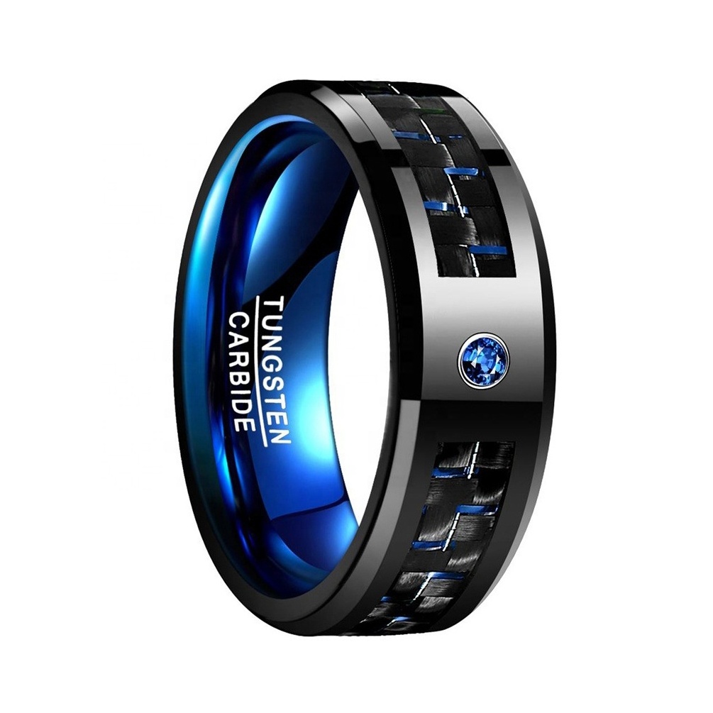 Alin 2MM Thin Promotion Tungsten Ring Men Jewelry Promotion List Gold Supplier