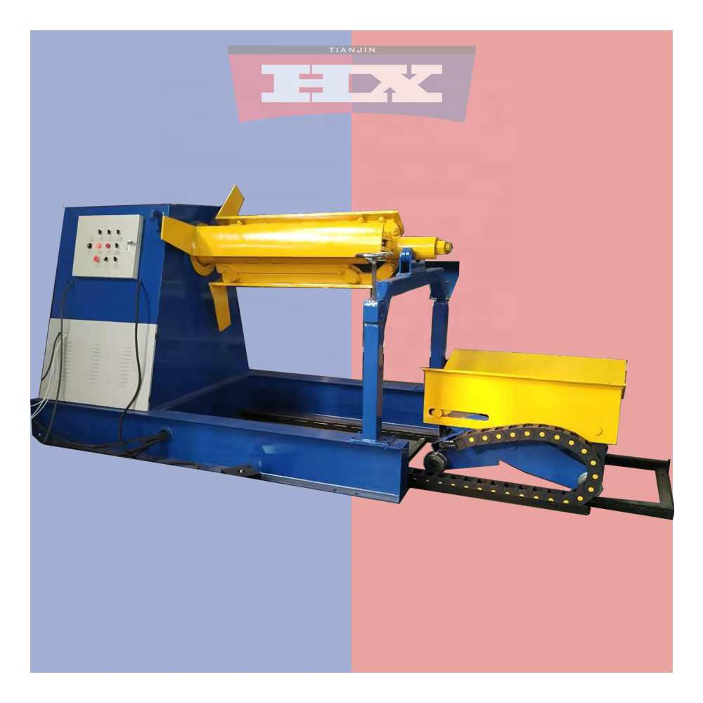 steel strip uncoiler automatic sheet decoiler machine