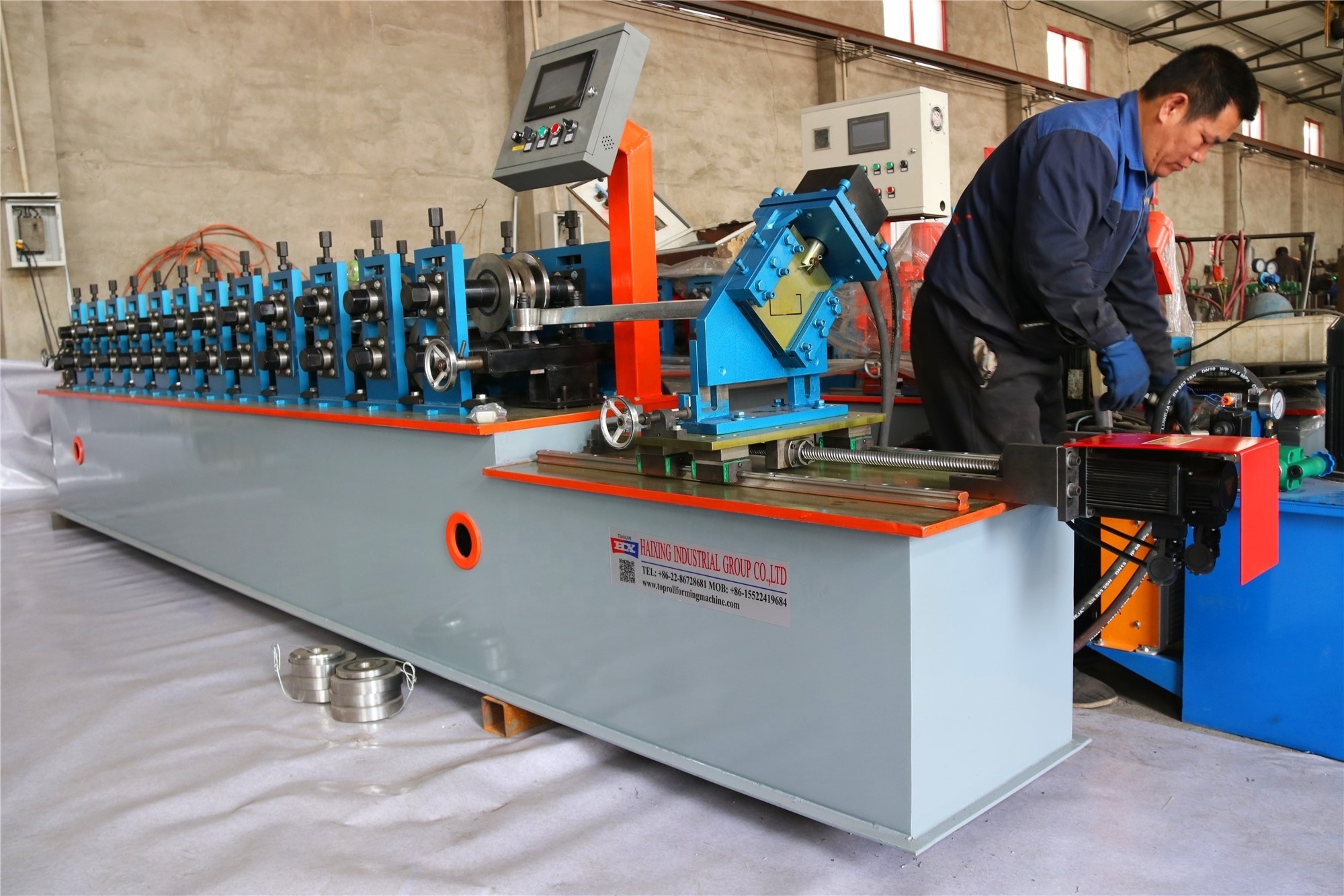 Steel Channel Making C Stud Roll Forming Machine