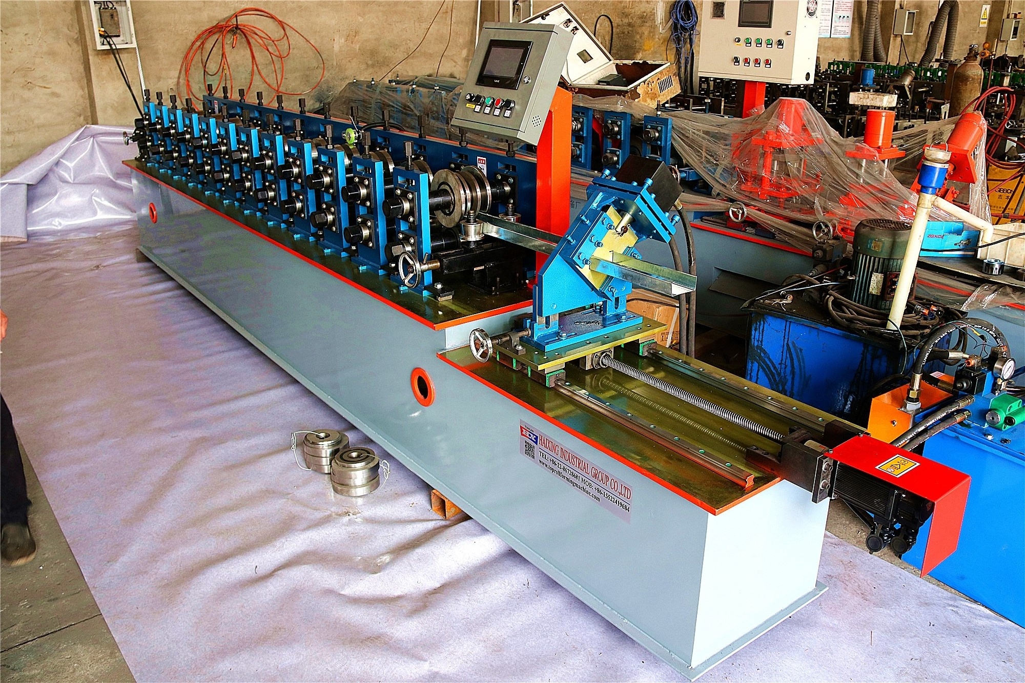 Steel Channel Making C Stud Roll Forming Machine