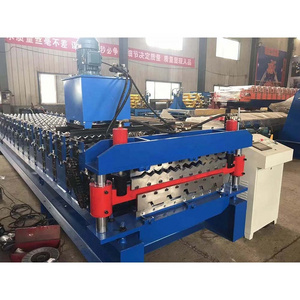 Iron Making Roll Forming Ibr Metal Sheet Roof Panel Manufacturing Machine