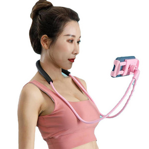 Lazy neck phone holder multiple colors hot sell hands free neck phone holder