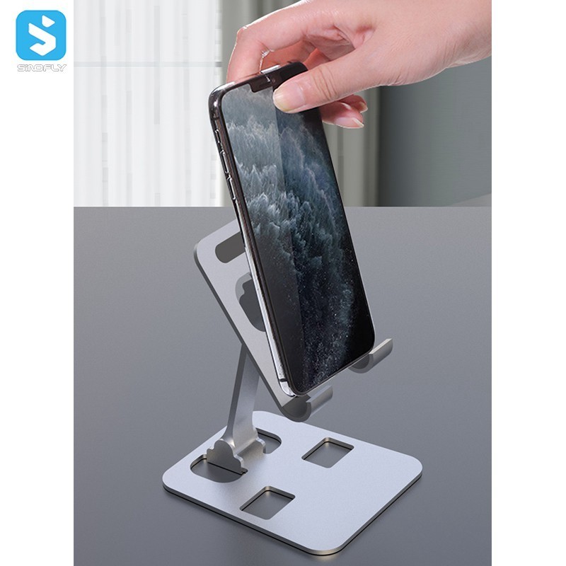 hot selling  mobile phone holders stand aluminium alloy wholesale foldable table phone holder