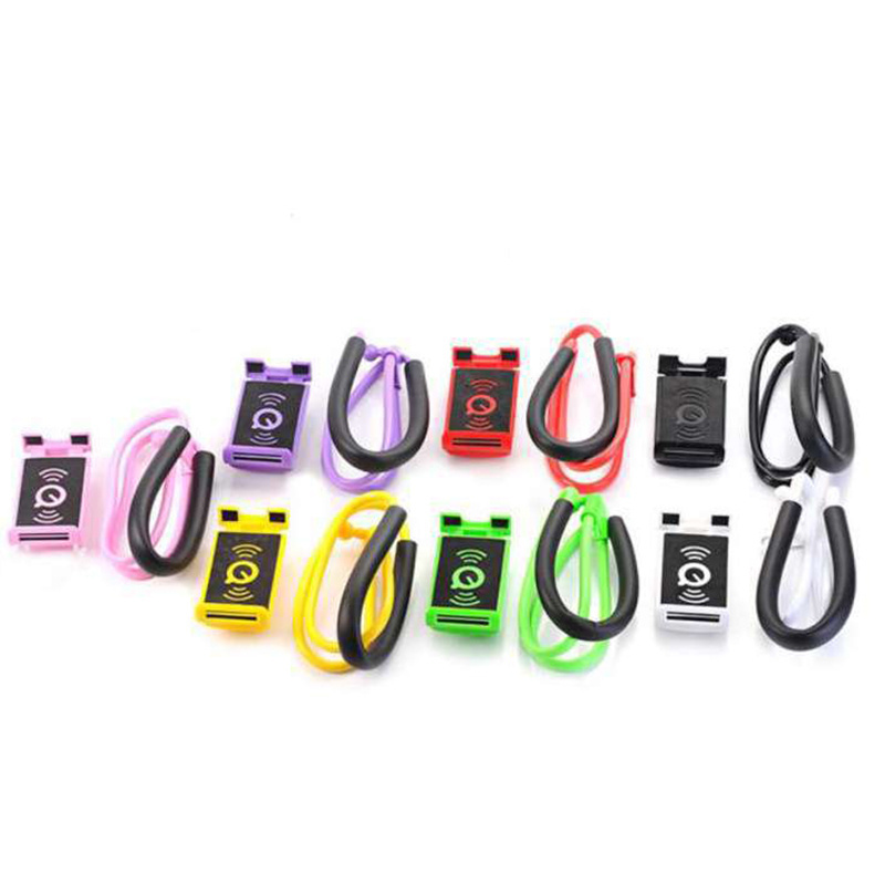 Lazy neck phone holder multiple colors hot sell hands free neck phone holder