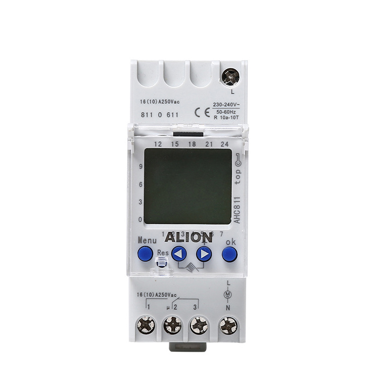 AHC811 online Astronomical time switch intelligent 7 day electrical Programmable Digital timer switch 220V 16A