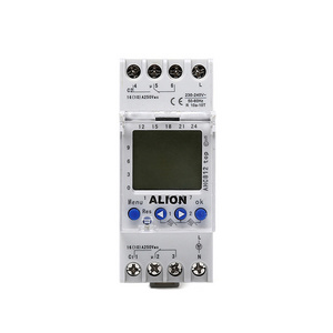 AHC812 240V digital timer digital time switch 2 channel Mechanical Electrical Programmable 24 Hour Timer Switch 220V