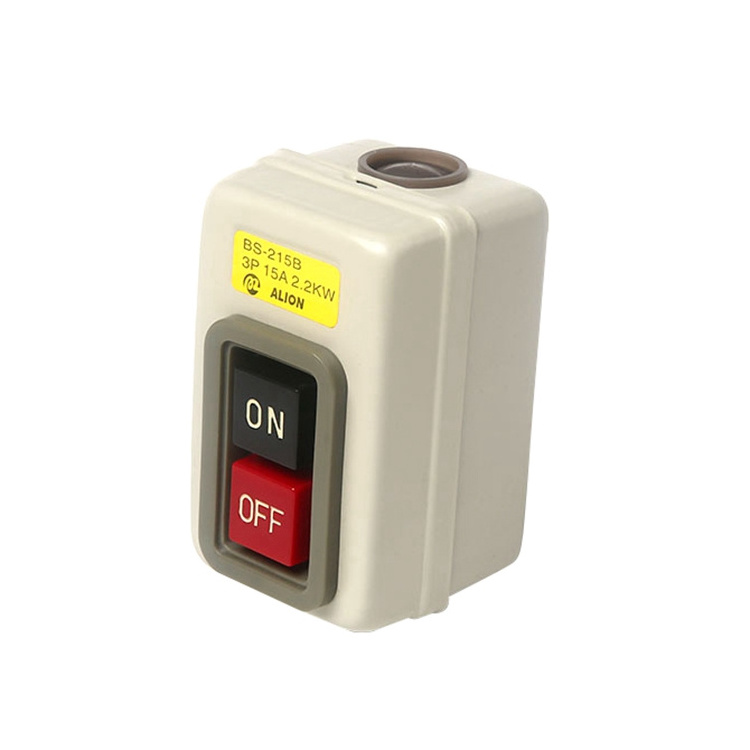 BS 220V ON/OFF push button switch for kitchen hood