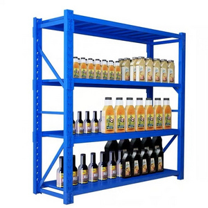 Estantes de metal 5 Layer Heavy Duty Galvanized Steel/Metal Boltless Rivet Storage Rack Shelves estantes metalicos