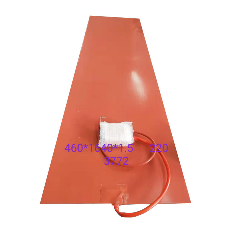 Customized 220v Silicone Rubber Heating Bed Heat Carpet For Snowboard Press