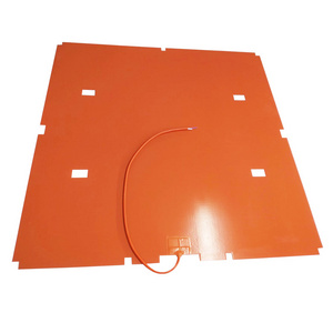 Customized Silicone Heated Blanket Silicone Rubber Heater For industrial Heating