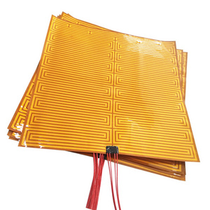 Customized Flexible 12V 400x400mm Polyimide Kapton Heater Giant Size