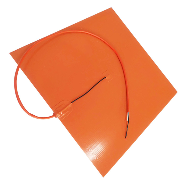 Customized Silicone Heated Blanket Silicone Rubber Heater For industrial Heating