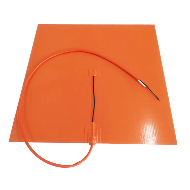 Customized Silicone Heated Blanket Silicone Rubber Heater For industrial Heating