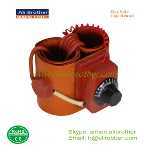 2000W Insulated Silicon Drum Heater WVO Oil Biodiesel Plastic Metal Barrel