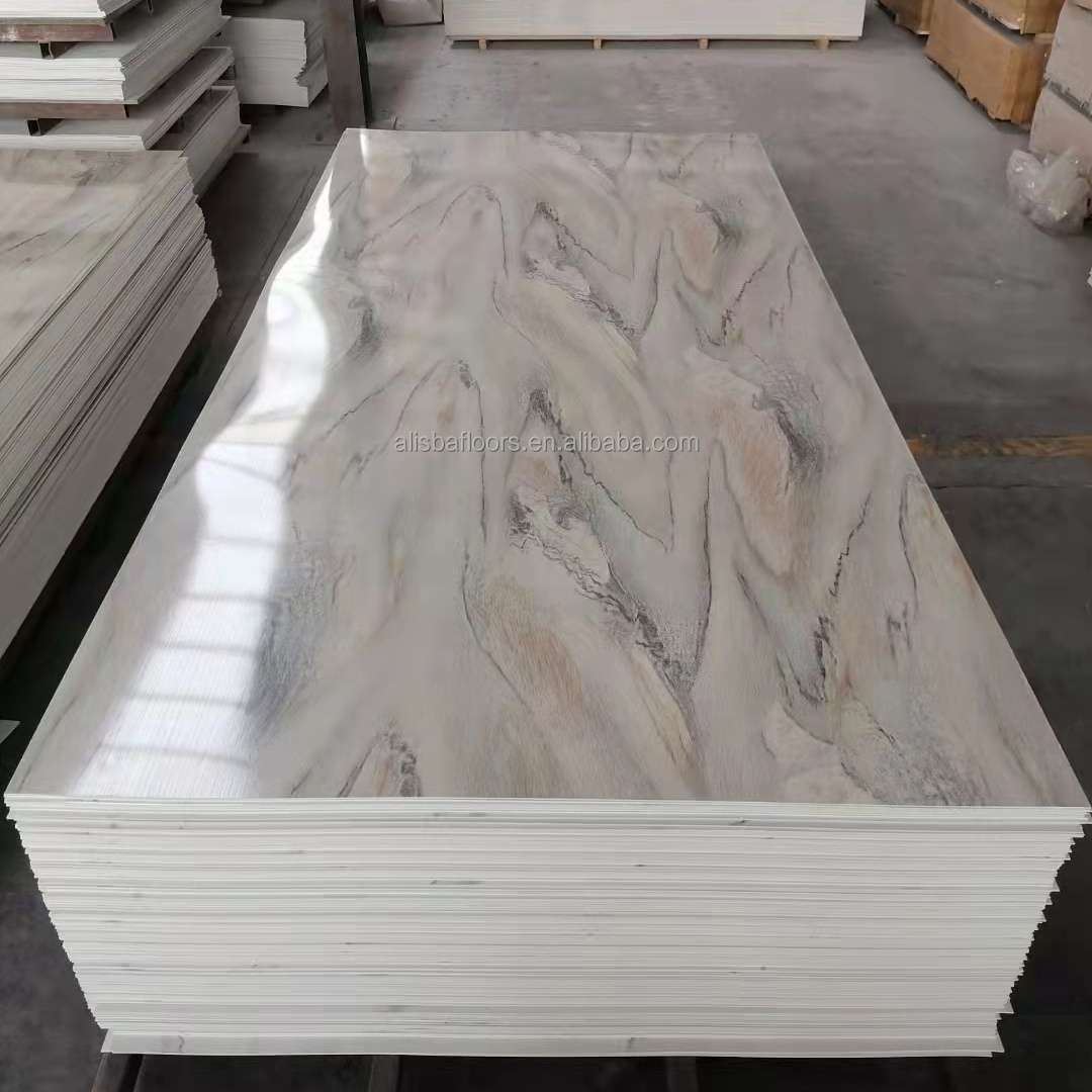 Hot selling  sheet pvc faux marble  pvc marble sheet  pvc marble wall panel