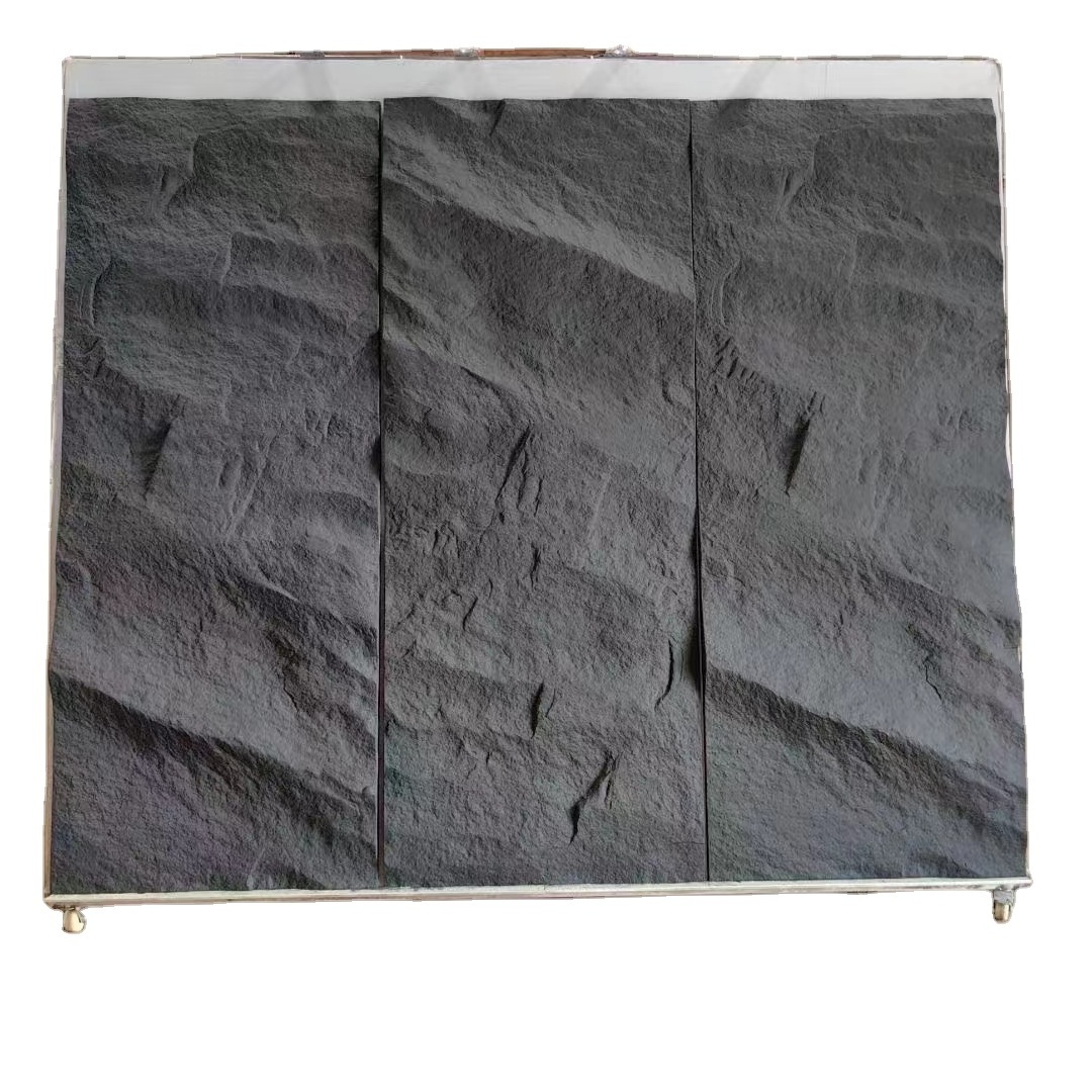 PU Faux stone Wall Panel 1.2m cladding artificial PU Stone Mountain Rock