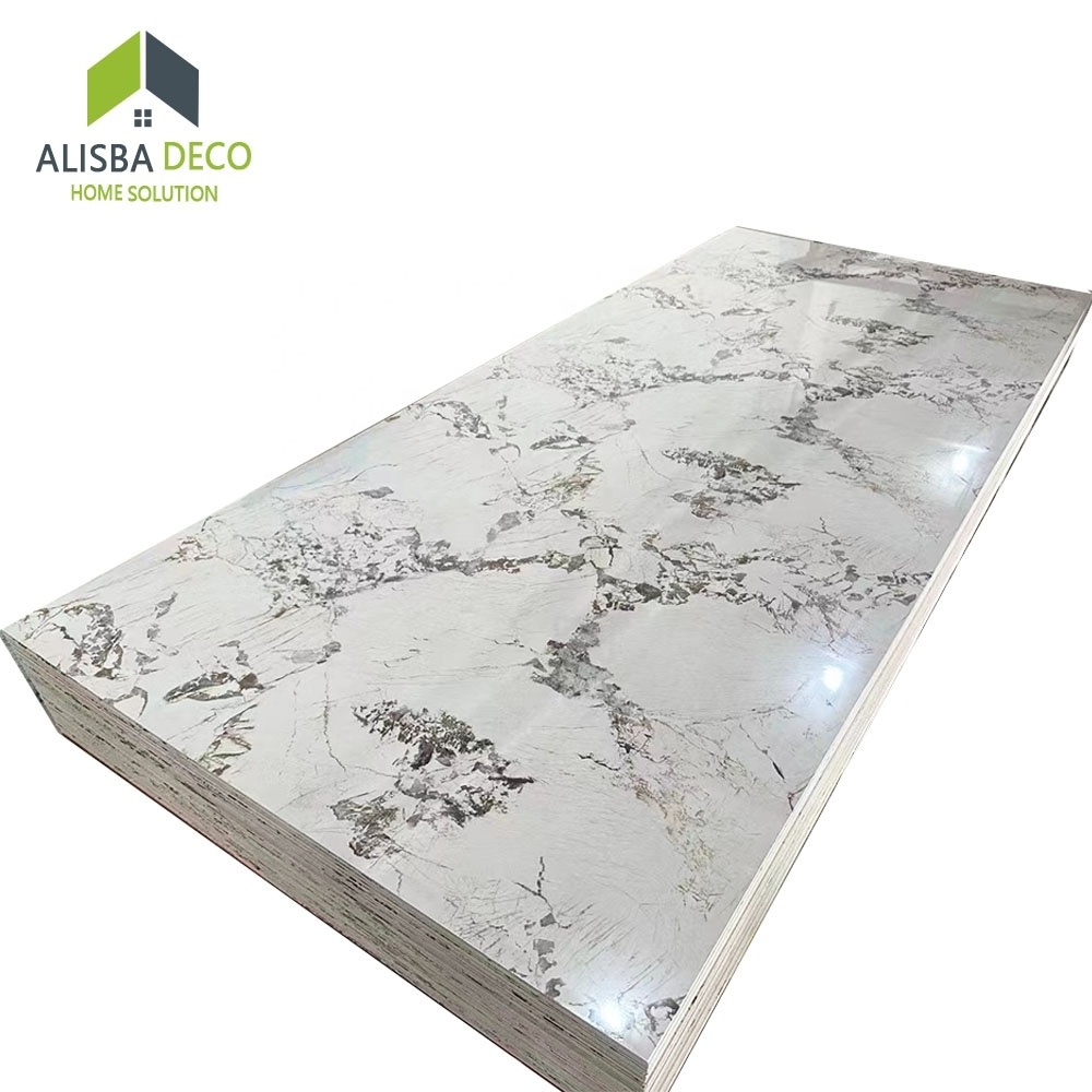 Hot sell plastic sheet pvc faux marble & pvc marble sheet & pvc marble wall panel waterproof uv panel