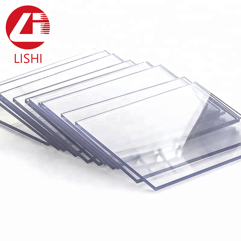 1/1.5/2/3/4/5/6/8/10/12/15mm plastic clear transparent PVC rigid sheet board