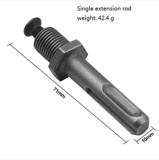 SDS Hammer Conversion Electric Drill Hand Tight Clamping Head 2-13MM Electric Drill Clamping Head Three Jaw Clamping Head