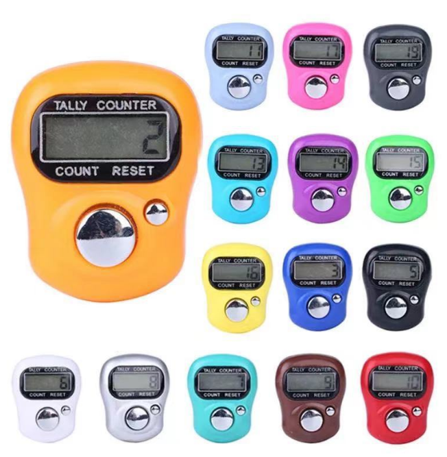 Finger Counter Ring Electronic Counter Mini Buddha Chanting Counter