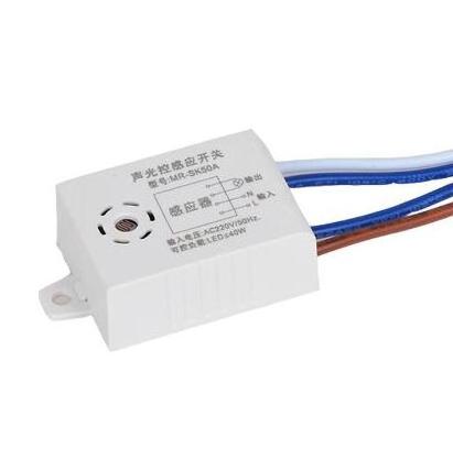 LED sound and light control sensor switch 1-40W light sound control sensor