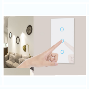 Cross border 118 American standard wall switch tempered glass panel with a 15 minute delay intelligent touch switch