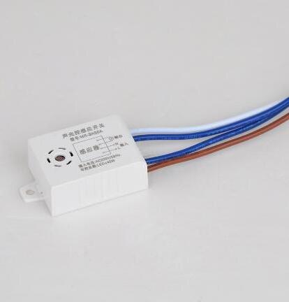 LED sound and light control sensor switch 1-40W light sound control sensor