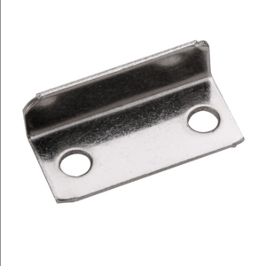 9 * 13 * L27 lock plate, high-end nickel color L-shaped right angle iron plate door drawer, lock tongue stopper