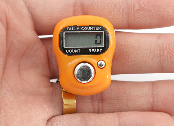 Finger Counter Ring Electronic Counter Mini Buddha Chanting Counter