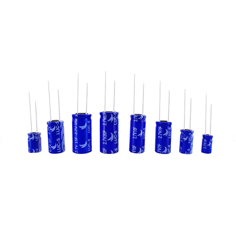 2.7V Farad capacitor 1.0 2.0 3.3 5 10 15 50F supercapacitor