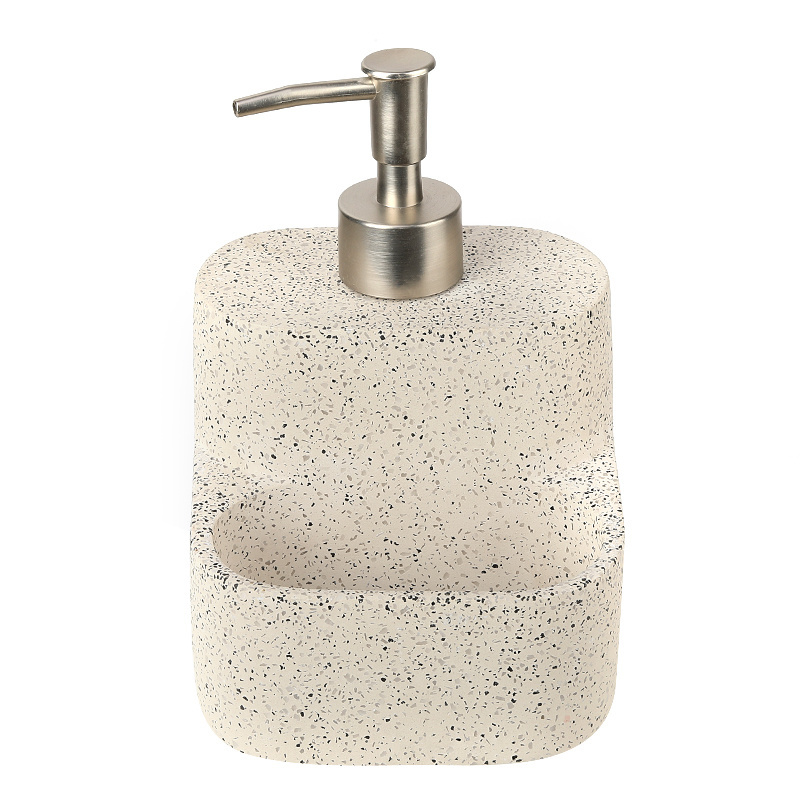 Custom Soap Dispenser Storage Holder Lotion Dispenser Pump Bottle Cement Bathroom Accessories Concrete Lotion Storage Holder