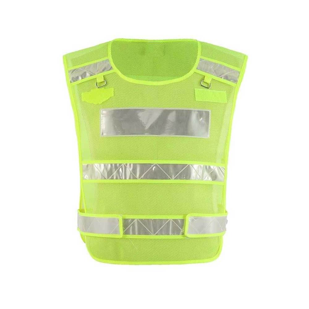 Safety Vest Security Vest Work Hi Vis Reflective Vests Hot Yellow Orange OEM Customized Logo Fabric