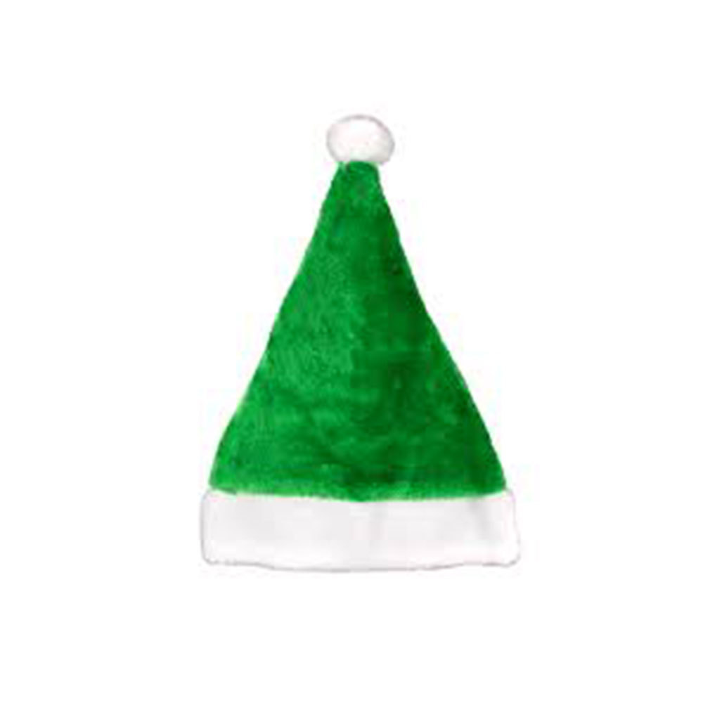 Costume Dress Up Long Plush Thicken High-end Short Plush Christmas Hats For Christmas Day