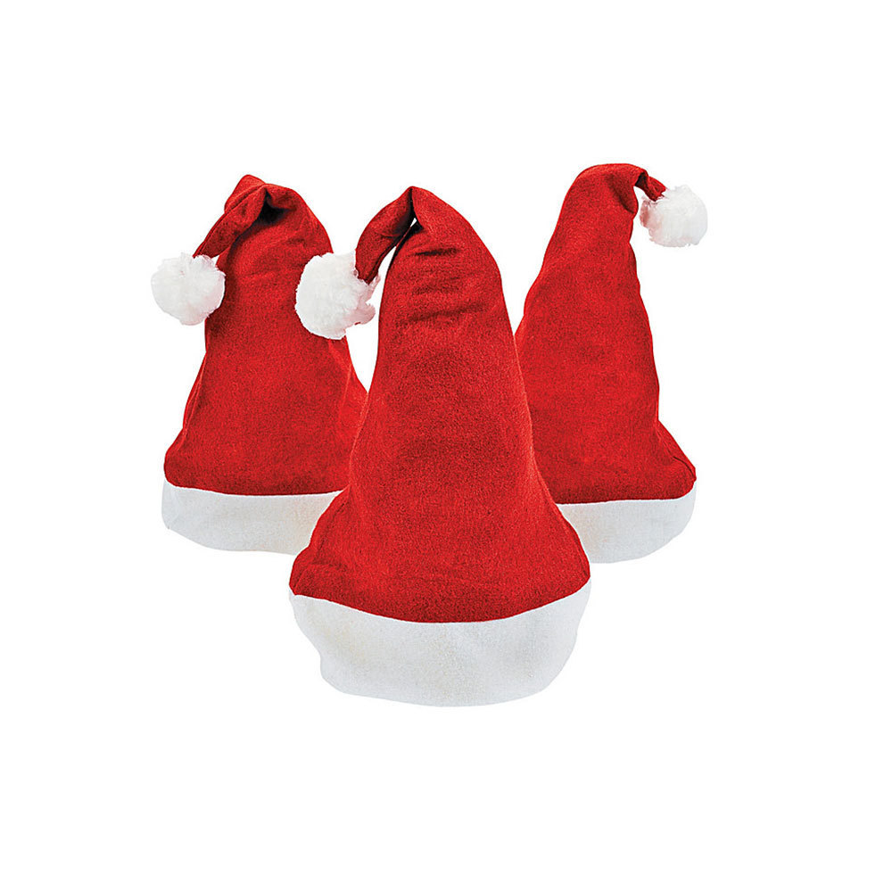 Christmas Hat Magic Dancing Singing Plush Hat swing Santa Claus Hat