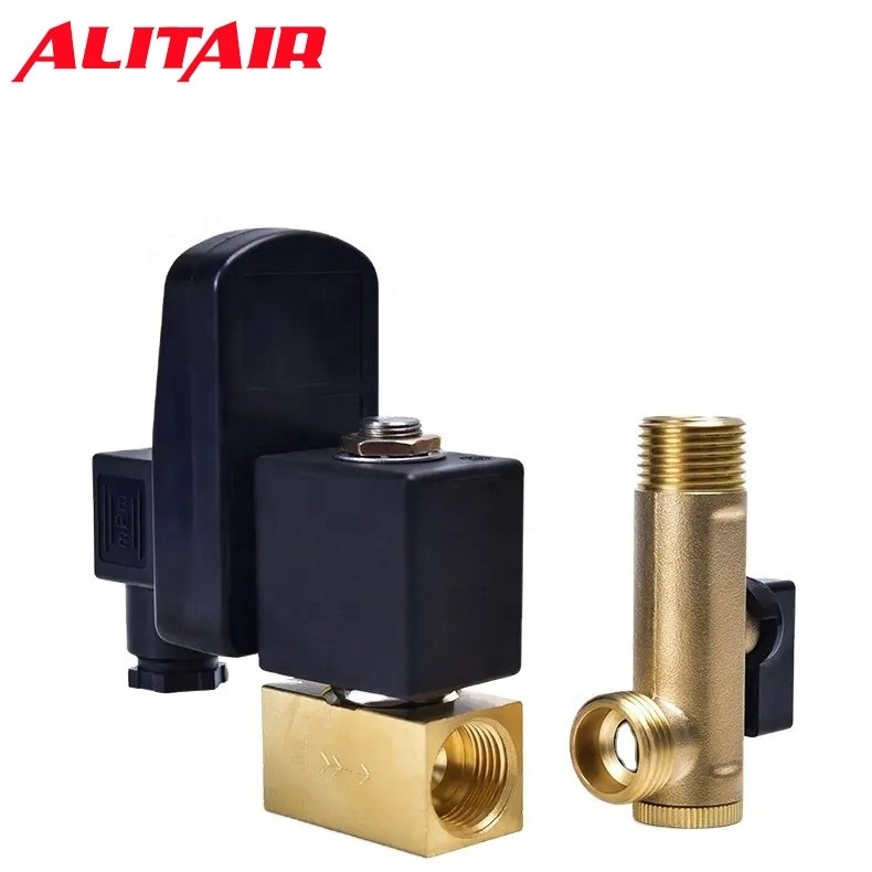 Timer Auto Water Valve for Air Compressor Condensate Electric Drain Valve