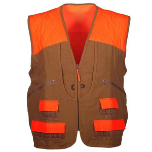 Top High Quality Upland Hunting Vest Majestic Forest Bird Hunting Orange Good Looking and Cool Upland Hunting Vest