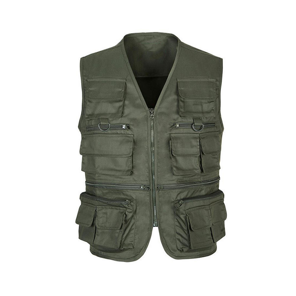 Professional Simple Design Customized Shooting Hunting Vest Outdoor Hunting Work Hunting Clothing animal Trap Camo