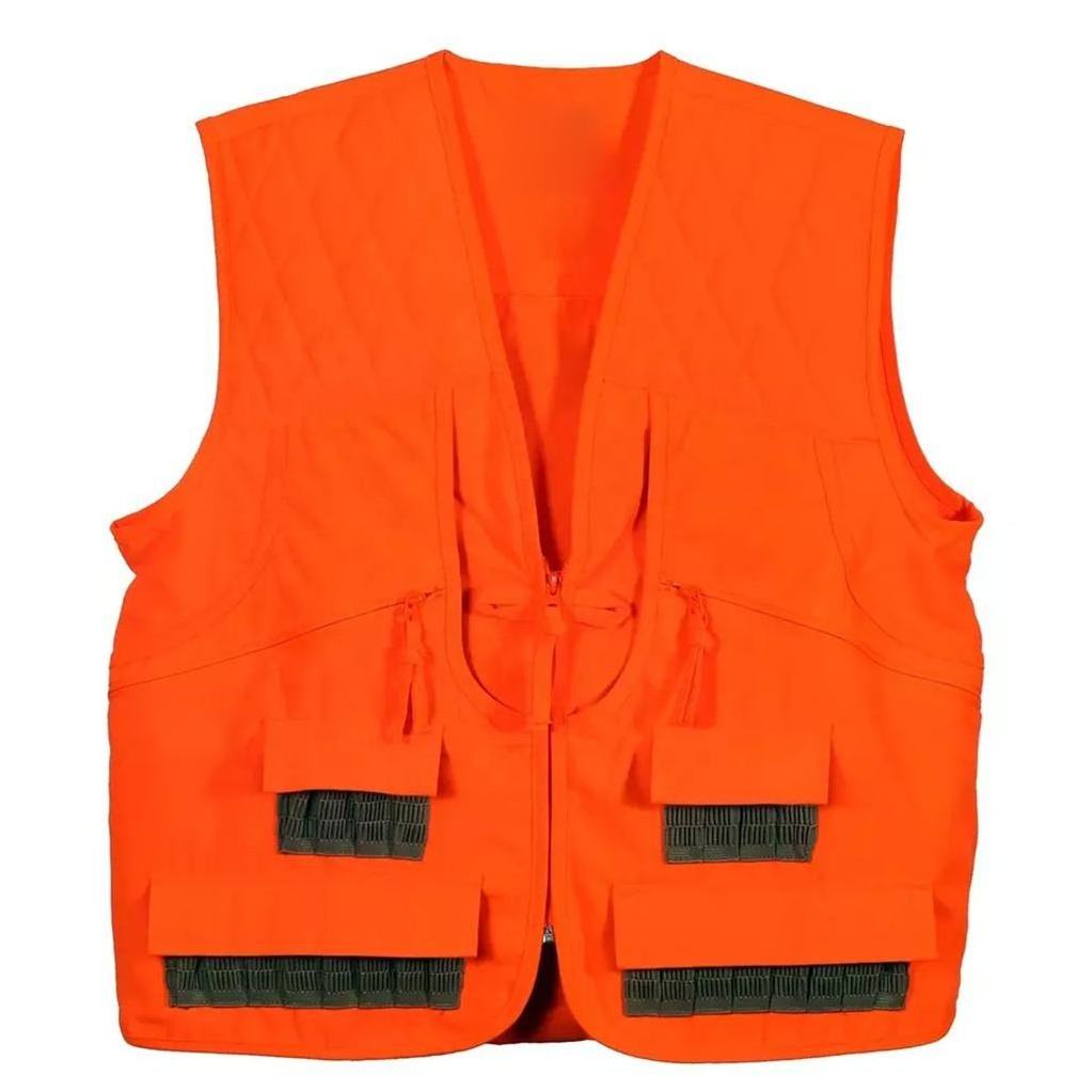 Top High Quality Upland Hunting Vest Majestic Forest Bird Hunting Orange Good Looking and Cool Upland Hunting Vest