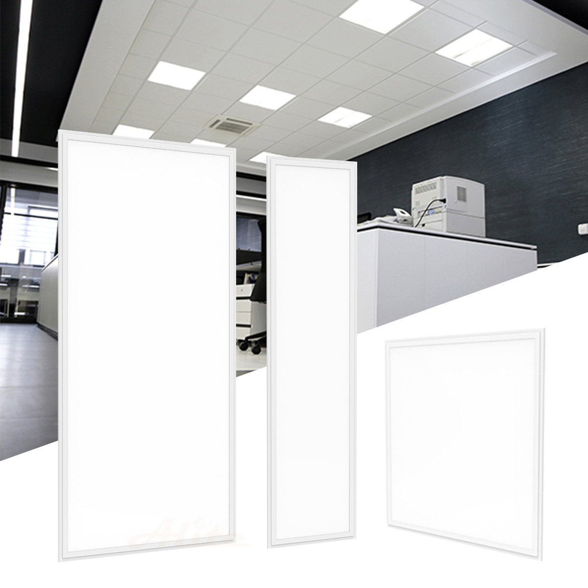 DLC Approval Office Lighting High Brightness Cct Led Ceiling Panels Lamp 2x2 2x4 Backlit Led Panel Light