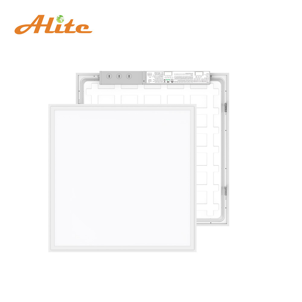 Alite Ready Stock Free Shipping Led Panel Light 120-277v Flat Ceiling Panels Light 2x2 2x4 Ft led flat panel