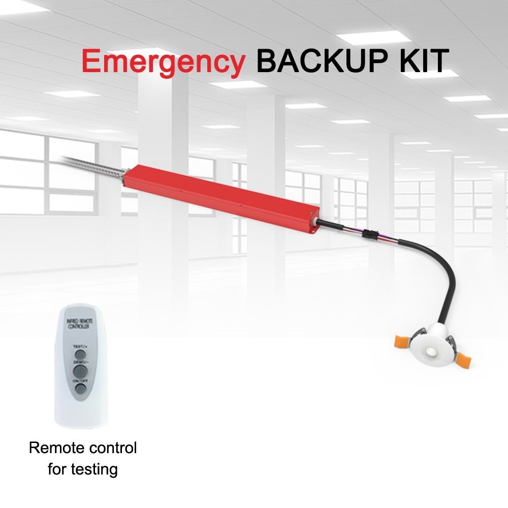 Alite battery backup kit LED emergency lighting fixtures 5-60W LED Emergency Pack c/w Battery with Self Test indoor lighting