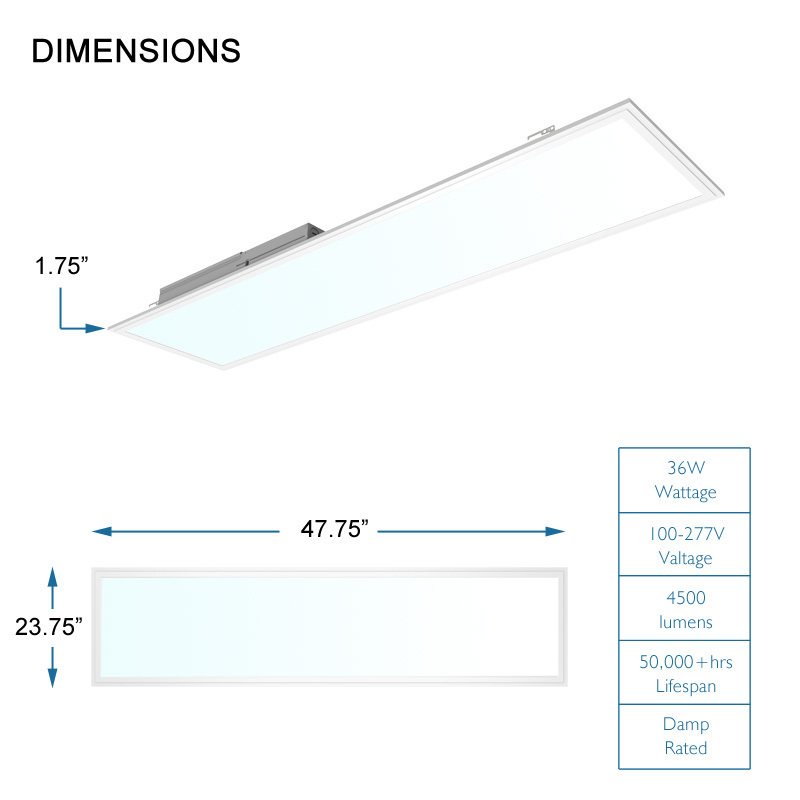 No Flicker Dimmable 60x60 120x30 120x60 light ceiling square ultra slim led panel light