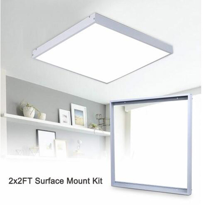 2x2 2x4 ft Square Slim Frame Flat Backlit 600x600 Indoor Light 60x60 led light panel