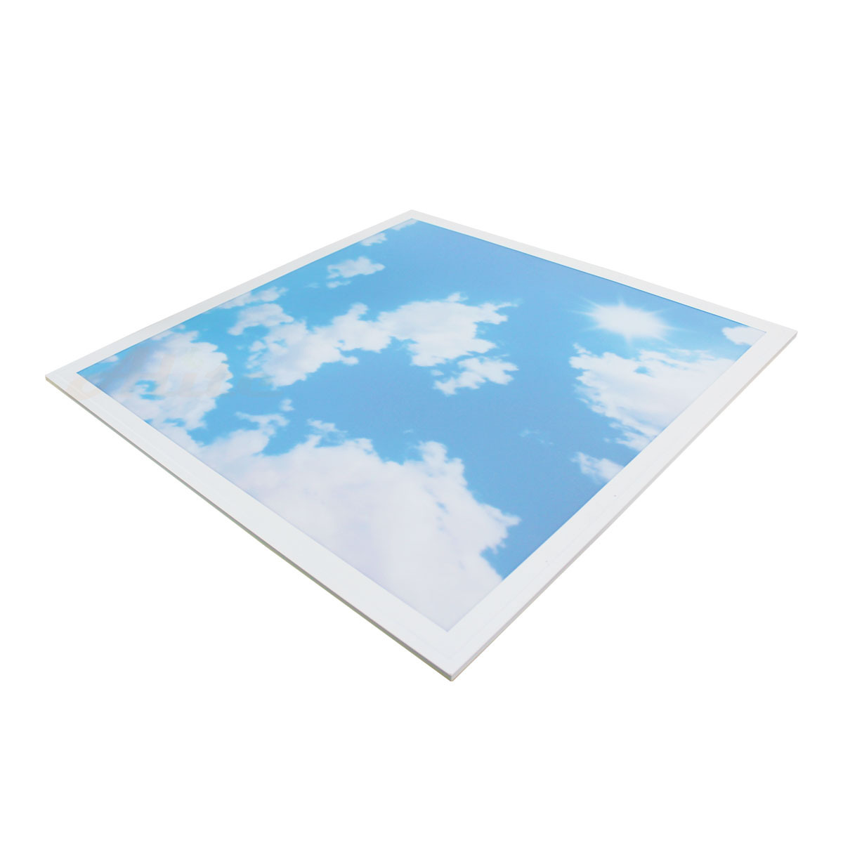 White Cloud, Blue Sky Fluorescent Light Covers for Classroom Office LED Drop Ceiling Light Decoration