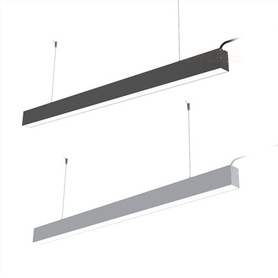 Dimmable Linear Pendant Light 20W LED Hanging Light Fixture   20W office pendant light