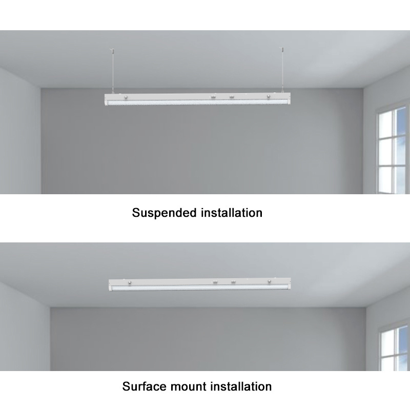 LED Batten Category 25W 50W 70W LED Tube Lamps Suspended Linear Fixtures