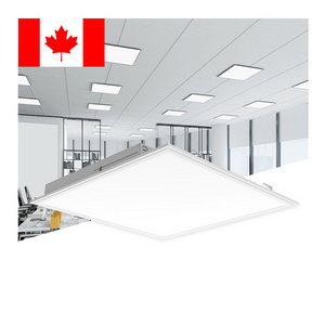 2ft x 2ft 3ft x 3ft Commercial LED Panel Lights Square Black LED Ceiling Light for Shop Goodbye Flickering!